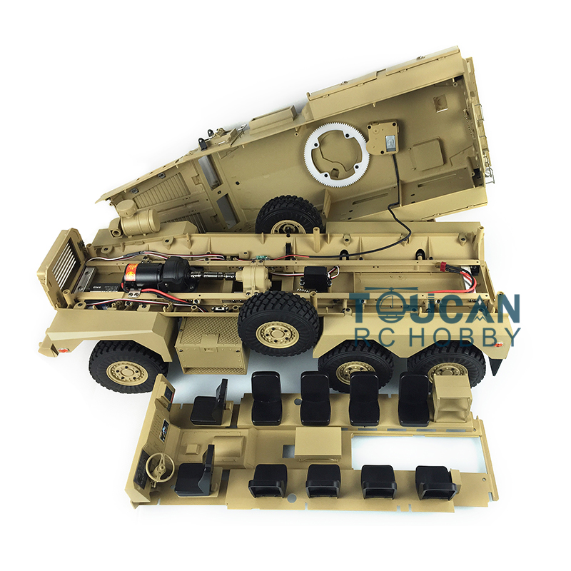 Rc Hobby Explosion - 1/12 6*6 RC 6x6 MRAP Vehicle