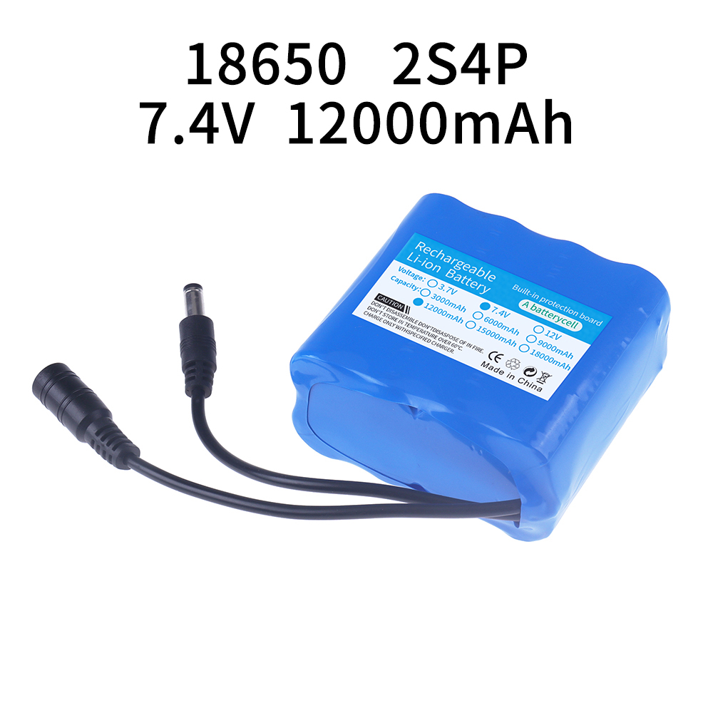 2S4P 18650 Lithium Battery 7.4 - đánh giá và giá Rc Hobby Boat