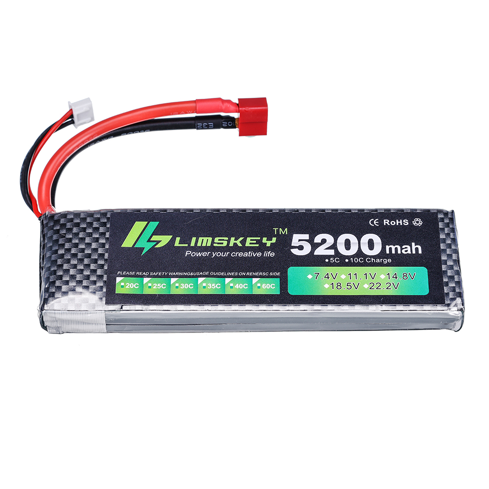 Limskey Power battery 7.4V 520 - đánh giá và giá Rc Hobby Boat