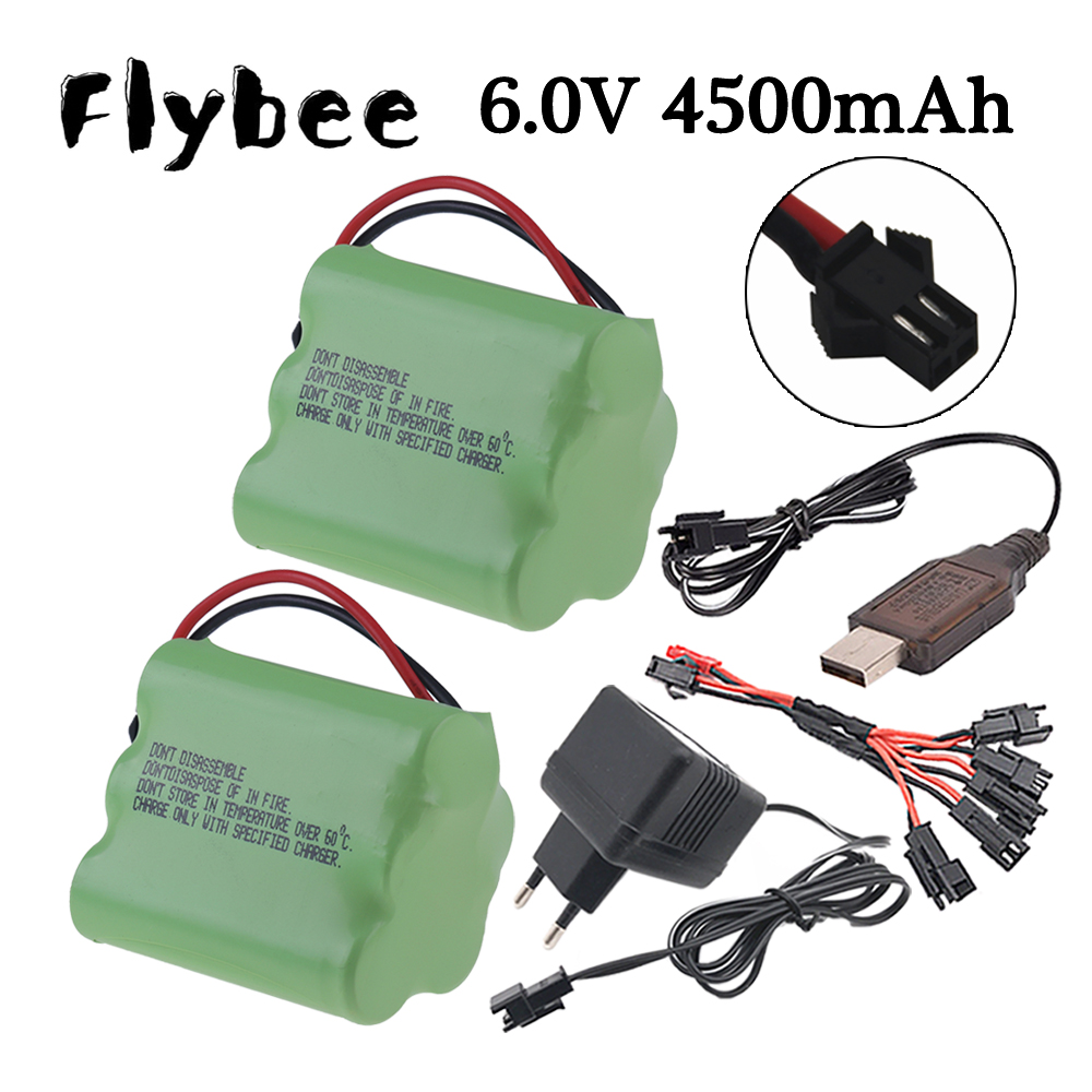 6v 4500mAh Ni-MH Battery SM Pl - đánh giá và giá Rc Hobby Trucks