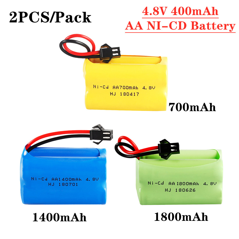 4.8v 700/1400/1800mah NiCd Bat - đánh giá và giá Rc Hobby Boat