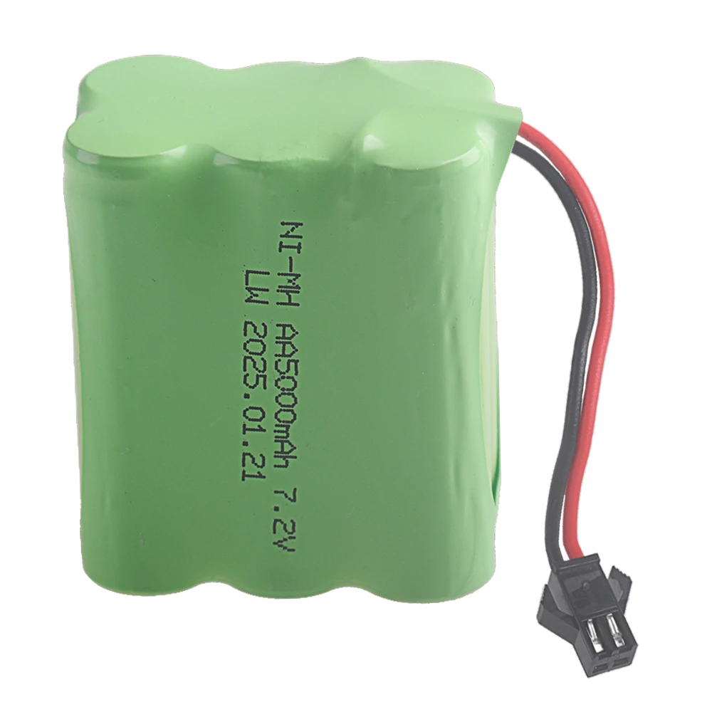 (SM-2P Plug) 7.2V 5000mah NiMH - đánh giá và giá Rc Hobby Boat