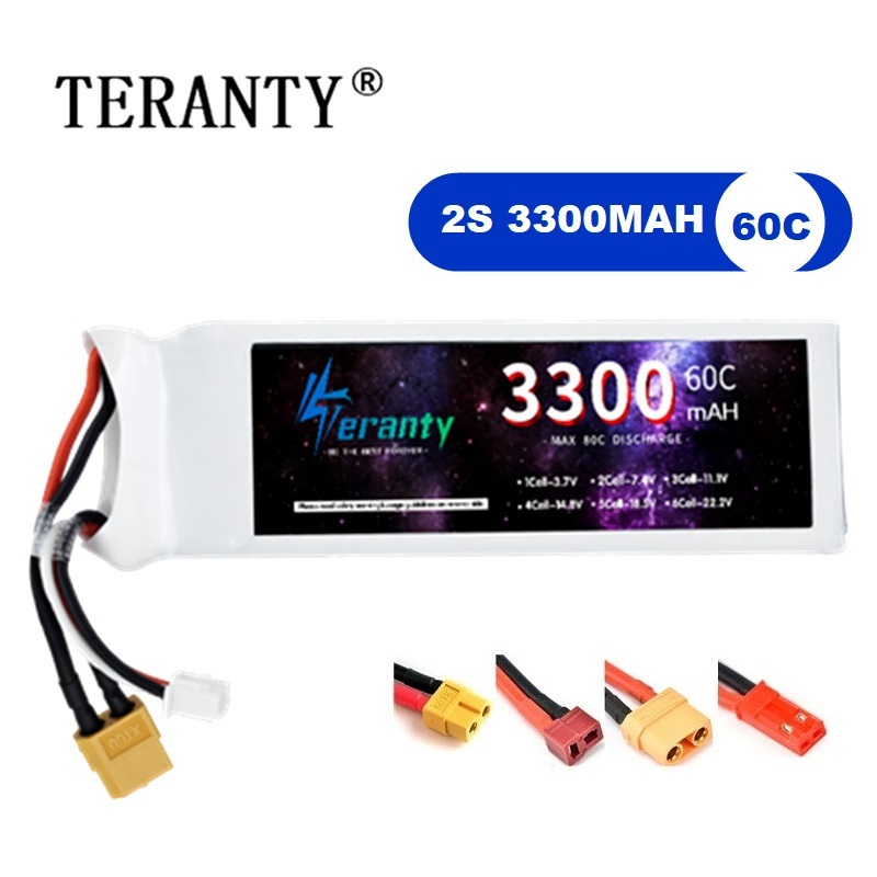 2S 7.4V LiPo Battery 3300mAh 6 - đánh giá và giá Rc Hobby Boat