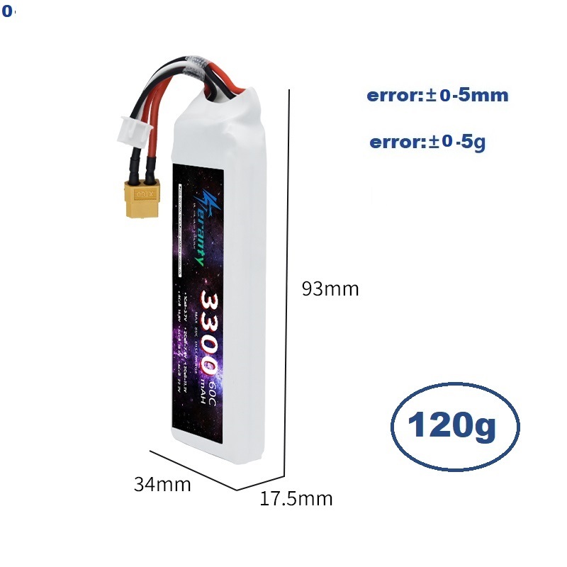 2S 7.4V LiPo Battery 3300mAh 6 - đánh giá và giá Rc Hobby Boat
