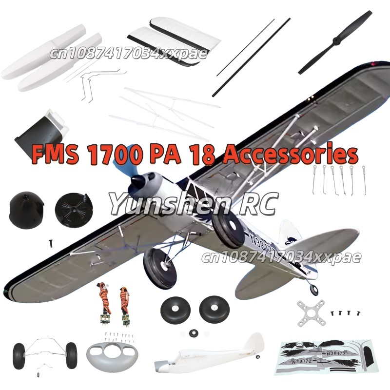 FMS RC Plane Decals For 1700mm - đánh giá và giá Rc Hobby Plane