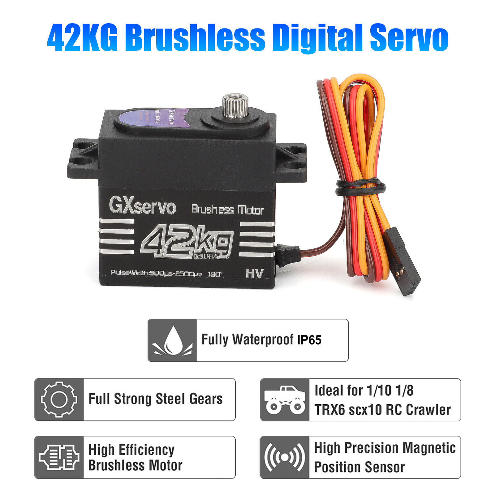Brushless Motor 180° Metal Gea - đánh giá và giá Rc Hobby Motors