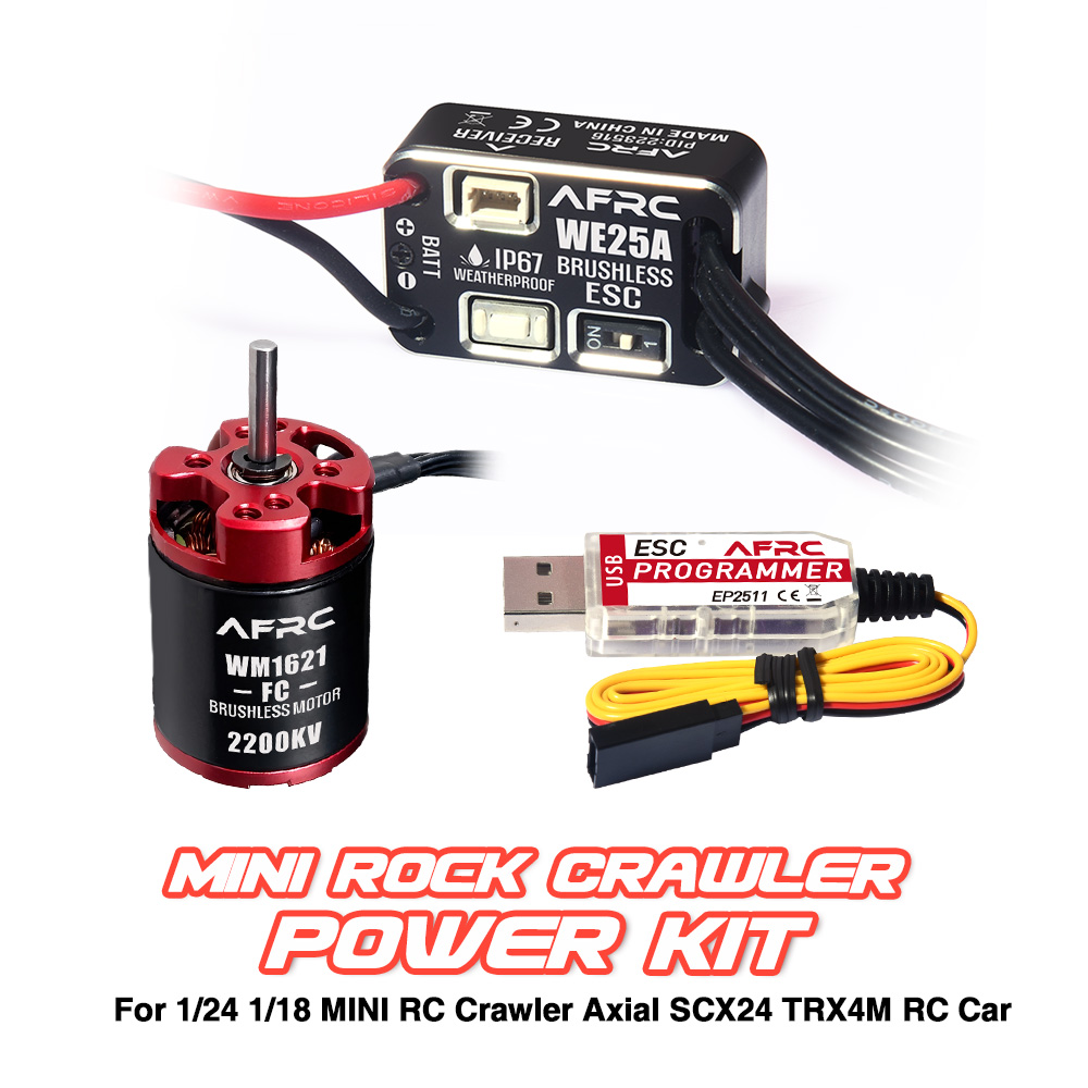 AFRC ESC 25A Brushless Power K - đánh giá và giá Rc Hobby Motors