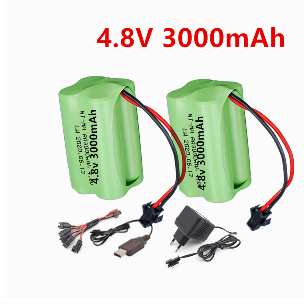 4.8v 3000mAh Rechargeable Batt - đánh giá và giá Rc Hobby Boat